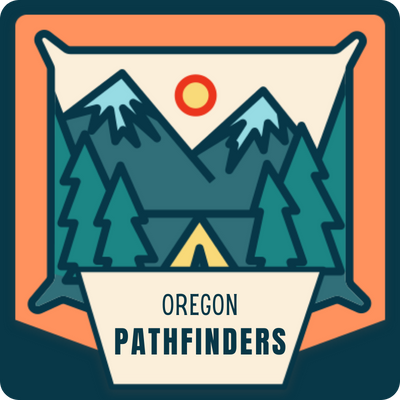 logo with mountains